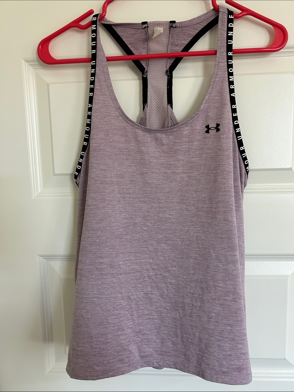 Under Armour Lavender Heather Racerback Training Tank